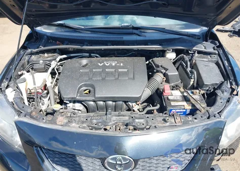 2010 Toyota Corolla S z USA, uszkodzony, nr VIN 2T1BU4EE6AC294391